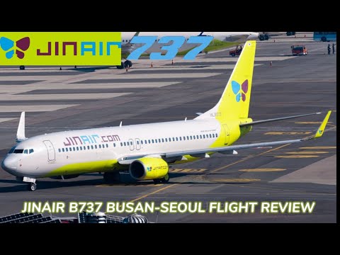 ✈️Flying Korea’s Budget Airline: Jin Air 737 Busan → Seoul🇰🇷