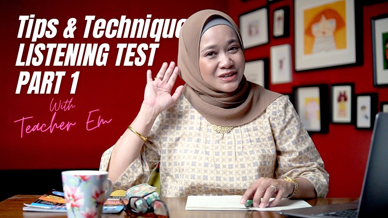 LISTENING TEST PART 1 _SPM ENGLISH 1119/4 📻🎧🤔 UJIAN MENDENGAR BAHASA INGGERIS