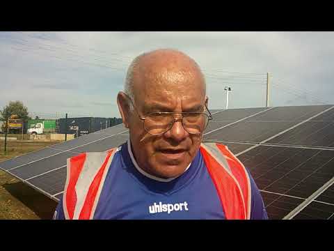A punto de entrar en funcionamiento primera parte del parque solar.