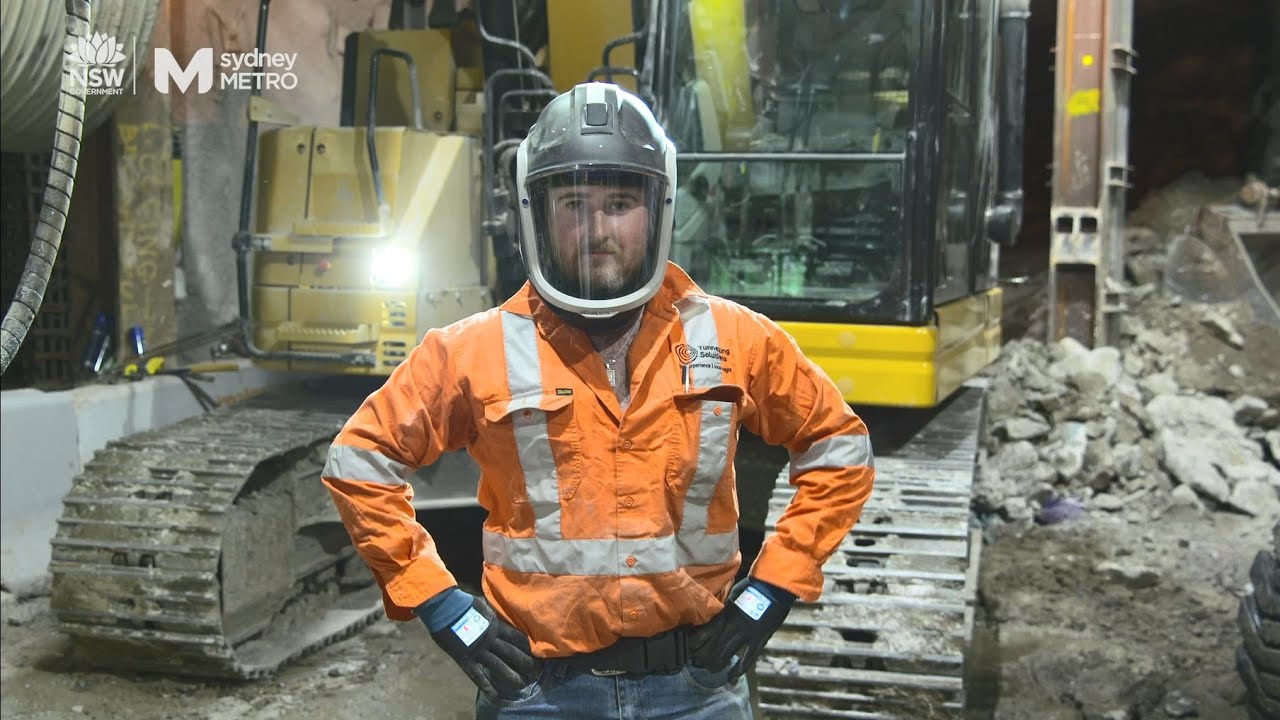 Video thumbnail for Sydney Metro: protecting worker health