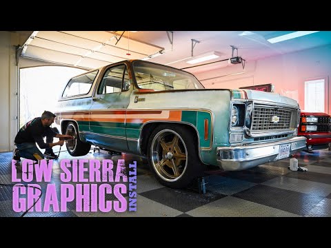 @c10squared's 2WD BLAZER GETS A LOW SIERRA STRIPE KIT!