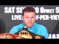 Canelo THREATENS Charlo that he's NOT ON HIS LEVEL! "YOU WILL SEE AND YOU WILL LEARN!"