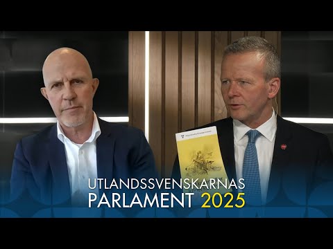 Utlandssvenskarnas Parlament 2025: Om kriget eller krisen kommer