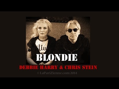 Debbie Harry & Chris Stein - Blondie interview Paris 2014 - LaPariZienne.com