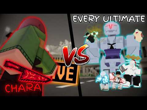 CHARA VS EVERY ULTIMATE in Jujutsu Shenanigans...