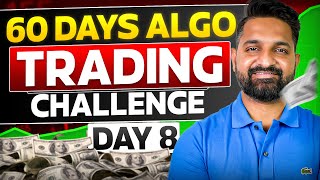 60 Days Trading Challenge | Day 8 | Free Cryptomaty Algos |@cryptomatyofficial | Theta Gainers