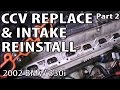 BMW 330i 325i E46 CCV Replace & Intake Removal ...