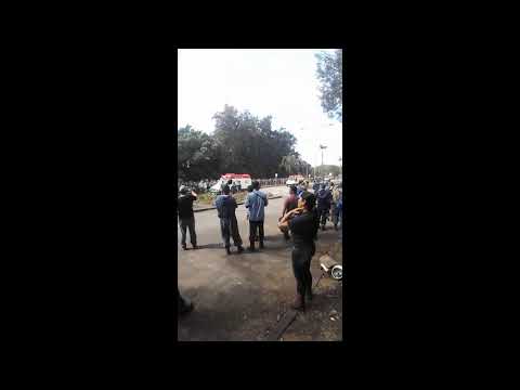 Explosão em gasômetro da Usiminas em Ipatinga