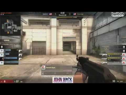John Wick CS:GO Inv: SKDC vs Denial G1 | SapphireKelownaDotCom vs Denial E-Sports G1 (23.10.2014)