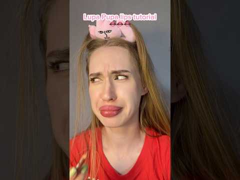 Trying Lupa Pupa lips tutorial 👄🩷