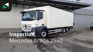Venta de Mercedes-Benz Actros 2540 6X2 1500kg Ladebordwand Steering Axle Automatic Navi camión furgón - Imagen 4 | Autoline CO Mercedes-Benz Actros 2540 6X2 1500kg Ladebordwand Steering Axle Automatic Navi camión furgón | Imagen 4 - Autoline