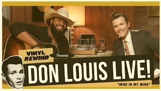 Don Louis "Mine in my Mind" | Live from The Vinyl Pad