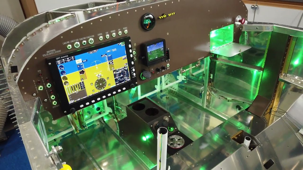 Aviation Vans RV Aircraft Vans RV 7 HINT Video Instrument Panel