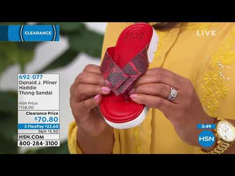 Donald J. Pliner Haddie Thong Sandal