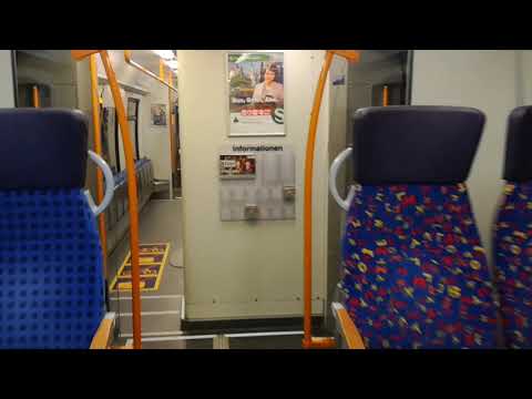 Durchgang in der S3 von Borna nach Halle