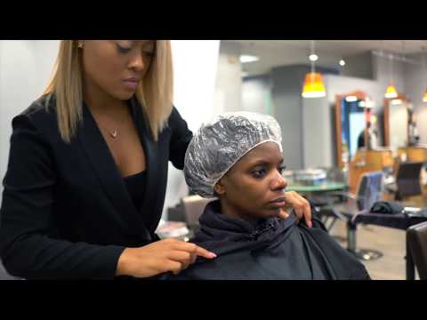 Transformation | STS Express Treatment on Natural Hair...