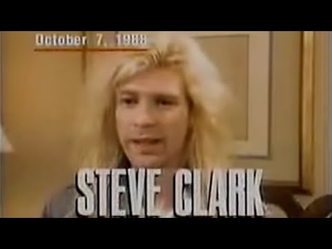 Def Leppard Steve Clark Death Announcement Jan 9th 1991