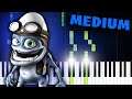 Crazy Frog Axel F Piano Tutorial MEDIUM