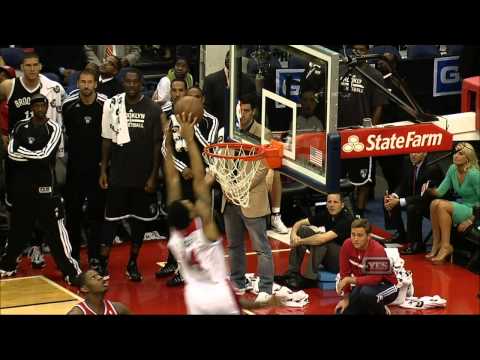Glen Rice Jr. With the Putback Dunk to Force OT