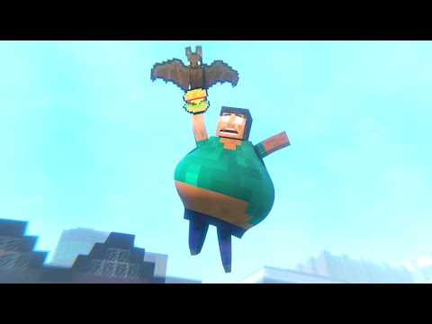 Fat Herobrine Burgers - Minecraft Animation Compilation