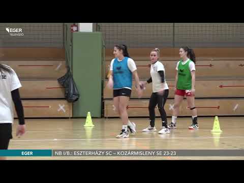 NB I/B.: Eszterházy SC – Kozármisleny SE 23-23 - 2022.04.20.