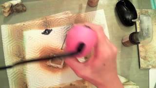 Mixed Media Canvas with Delaina Burns on Live with Prima