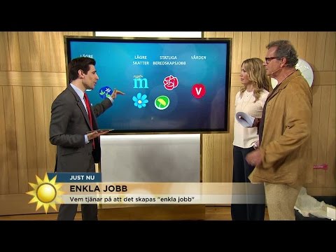 Marcus Oscarsson: Det här är ”enkla jobb” - Nyhetsmorgon (TV4)