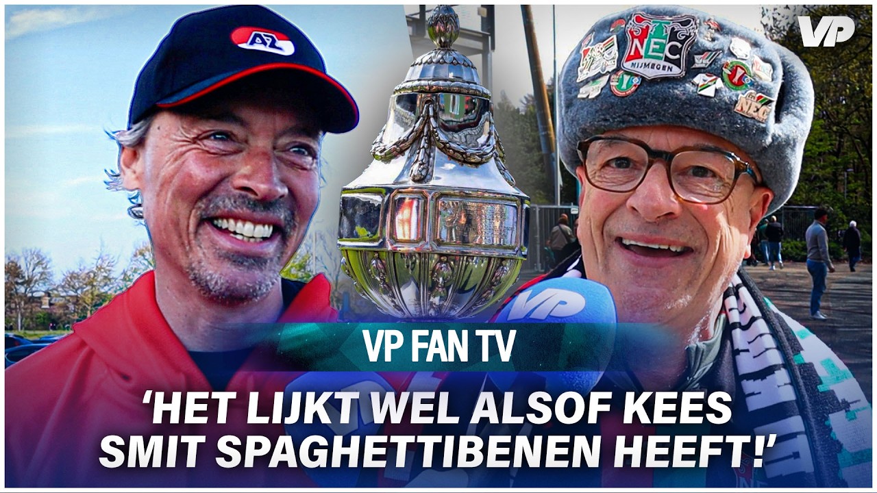 AZ- én NEC-fans vol vertrouwen: 'Ze zijn erg overschat, spelen boven hun kunnen'