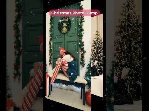 Christmas photo dump tutorial🎄📸It’s tiiimeeeeeeee 🎶 to make this with #InShot ✨ #Christmas