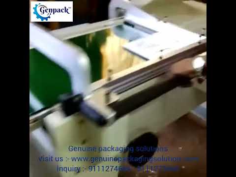 Semi auto L-Sealer with Heat Shrink tunnel | Shrink wrapping machine | auto pvc sealer with tunnel