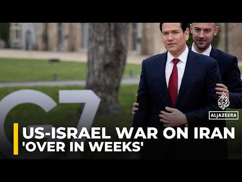 US expects Iran operation to conclude in weeks, not months: Rubio