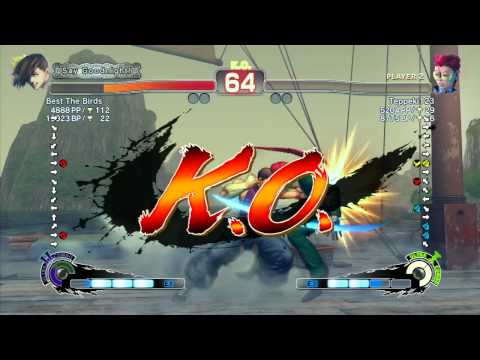 SSF4 AE: Kyoku (Yang) vs Kyabetsu (Viper) - Ranked Match (720p HD)