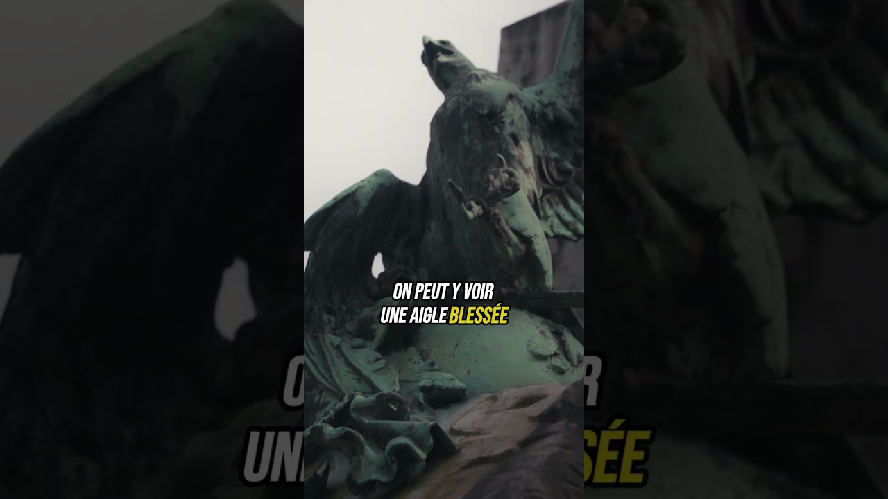 L'aigle blessé, monument élevé à la mémoire du "dernier carré" de la garde impériale à Waterloo