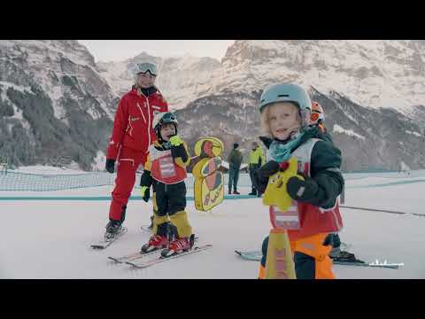 Swiss Ski School Kids Lessons in Grindelwald 🇨🇭 | Official Promo