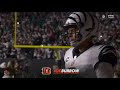 Cincinnati Bengals run out of the tunnel for the first time in the White Bengal Uniforms