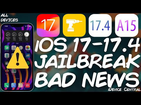 iOS 17.0 - 17.4 A12+ JAILBREAK NEWS: iOS 17.3.1 NO LONGER SIGNED! What To Do & Best iOS Versions