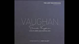 Sarah Vaughan - Lover Man