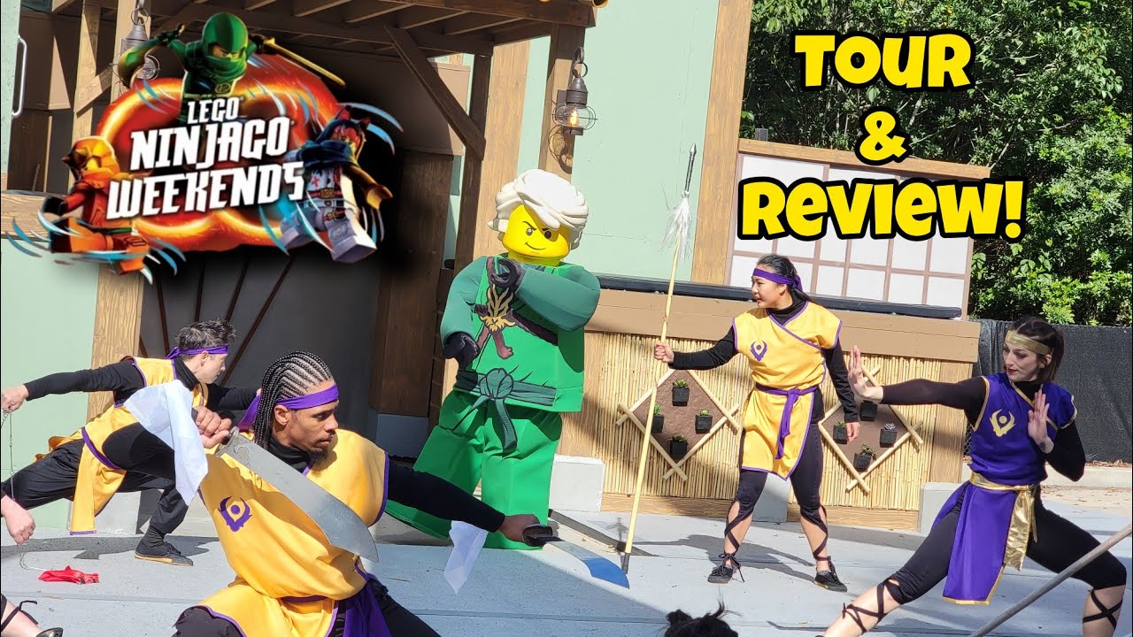 LEGOLAND Florida | LEGO NINJAGO Weekends Event 2024 | Shows, Food, Room Tour, & More!