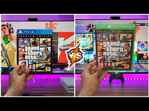 GTA V (PS4 Pro Vs Xbox One X)