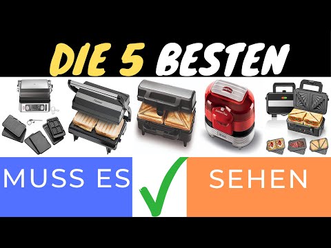 DIE BESTEN ELEKTRISCHEN SANDWICHMAKER 2025 🍞🥪 | TOP MODELLE IM VERGLEICH! 🔥✨