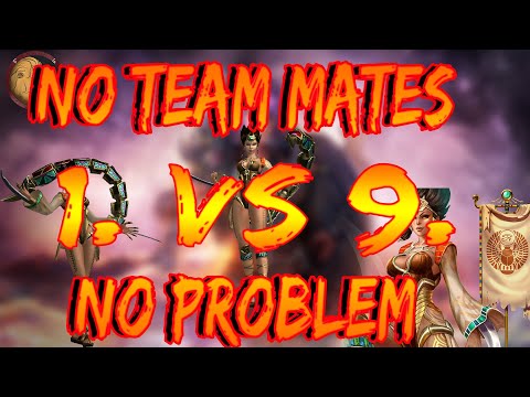 SERQET JUNGLE: HOW TO HARD CARRY (1V9)  | GRANDMASTERS RANKED SMITE