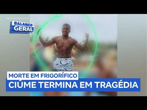 Colega de trabalho mata o atual namorado da ex-mulher dentro de frigorífico em Inhumas (GO)