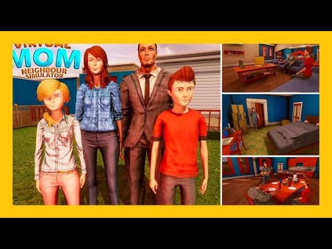 Real Virtual Mom Happy Family . Mother Sim 2020 game