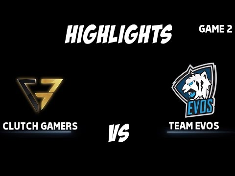 Clutch Gamers vs Team EVOS GAME 2 ProDota Cup Southeast Asia #4
