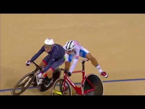 Cavendish Park Viviani Crash Omnium Track Cycling