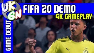 [4K] FIFA 20 [Xbox One X] Demo gameplay