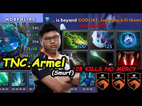 TNC Armel [Morphling] Carry Sir Chief Insane Right Click RAMPAGE No Mercy Dota 2 pro Gameplay 7.23E