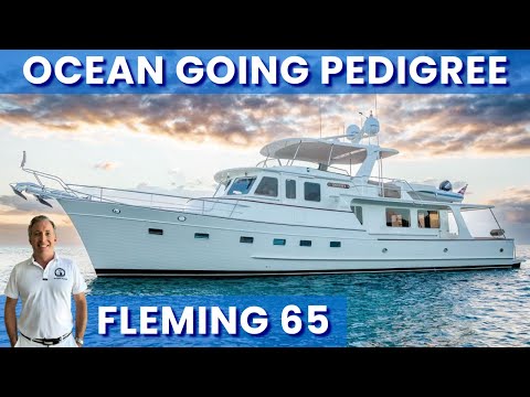MUST SEE FLEMING 65 BOAT WALKTHROUGH