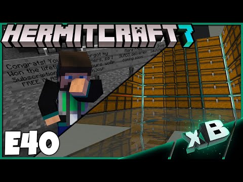 HermitCraft 7 | MEGA BASE STORAGE & I WON?! [E40]