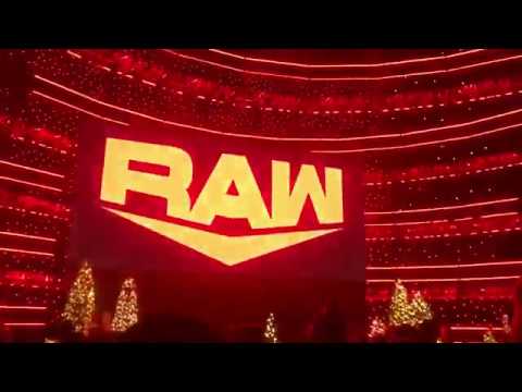 WWE Raw Live intro 12/23/19